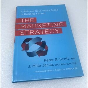 The Marketing‎ Strategy Peter R Scott J Mike Jacka Hardcover Business Book